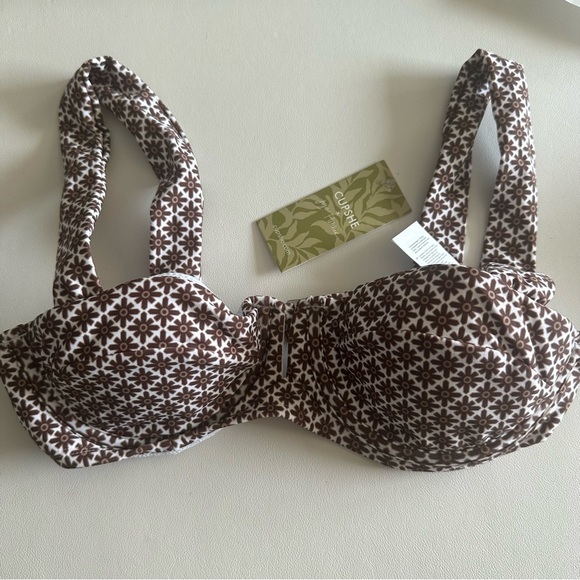 CupShe x JoJo Jagger Underwire Bikini Top & Ultra Cheeky Bottoms Set - Picture 2 of 5